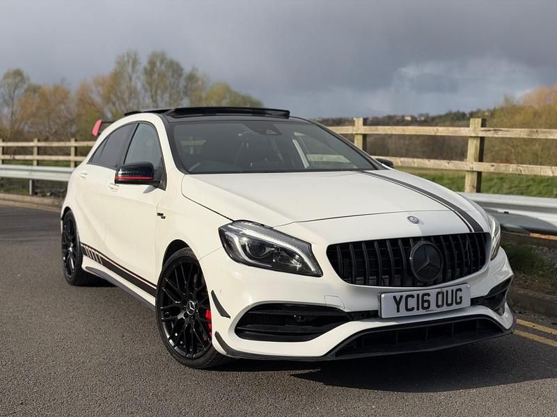 Used Mercedes A45 AMG 2016 White Hatchback