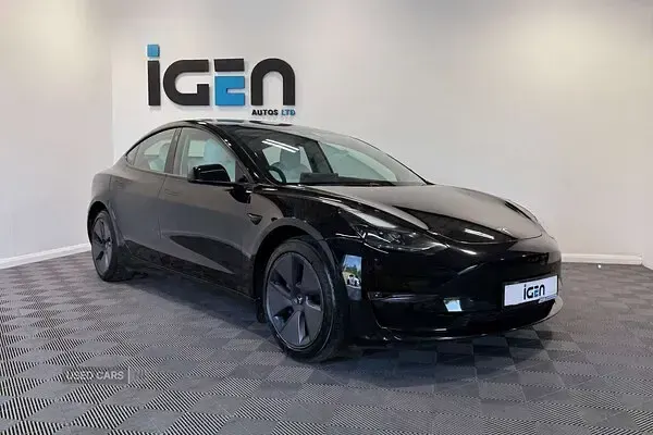 Used Tesla Model 3 Long Range AWD 366 kW (498 HP) 2022 Black Sedan