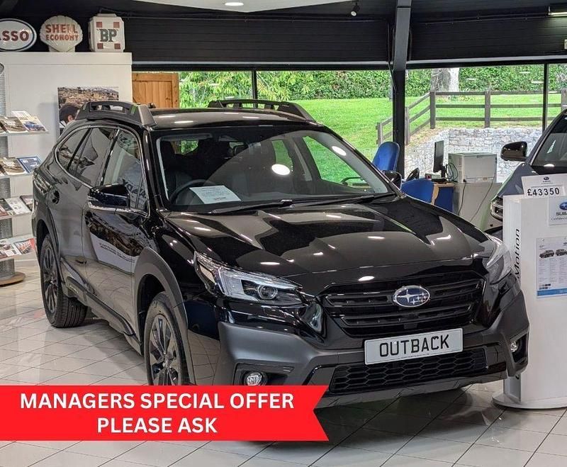 Onyx black New 2025 Subaru Outback SUV | £41,850 (Fair price) - Image 1/3