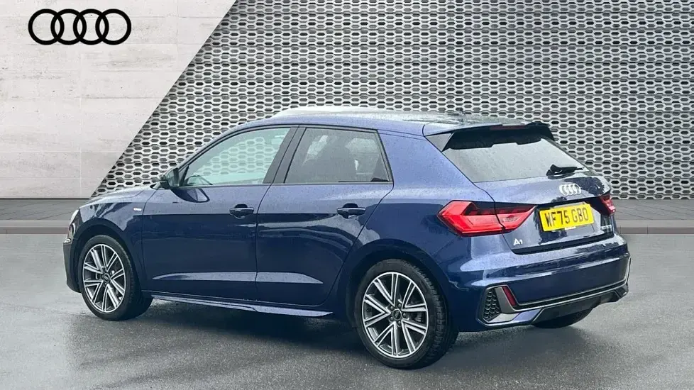 Used Audi A1 Sportback S-Line 116 HP (85 kW) 2025 Blue Hatchback