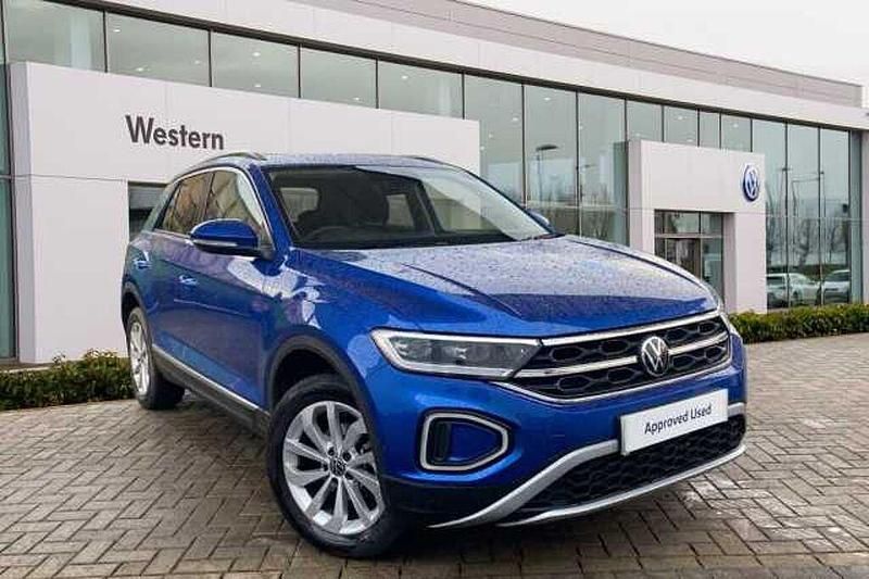 Blue Used 2025 VW T-Roc Style SUV | £25,798 (A bit pricey) - Image 1/4