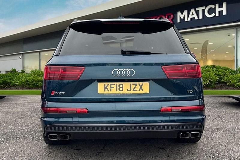 Used Audi SQ7 Advanced 435 HP (319 kW) 2018 Blue SUV