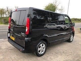 Used Renault Trafic 115 HP (84 kW) 2012 Black MPV