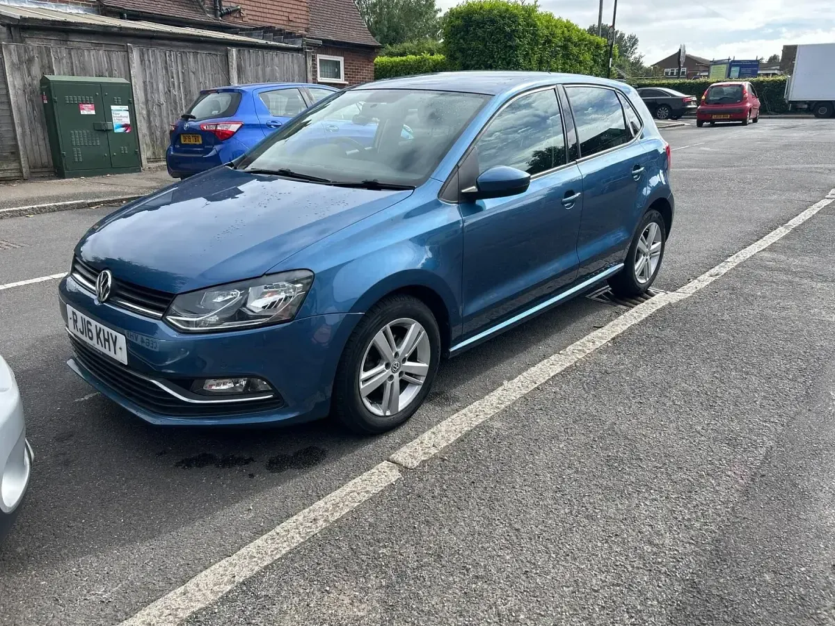 Used VW Polo Match 2016 Blue Hatchback