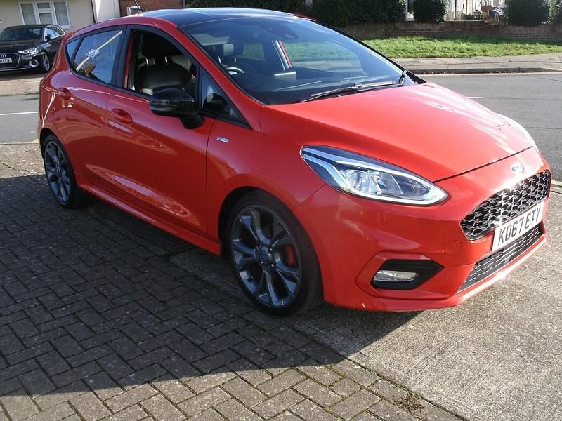 Used Ford Fiesta ST-Line X 2018 Red Hatchback