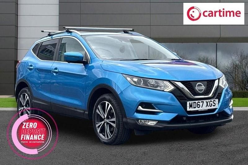 Used Nissan Qashqai N-Connecta 110 HP (80 kW) 2017 Blue SUV