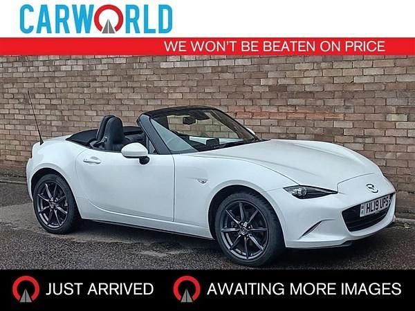 White Used 2019 Mazda MX5 Inclusive Cabriolet | £14,990 (Fair price) - Image 1/3