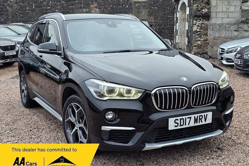 Black Used 2017 BMW X1 xLine SUV | £10,950 (Good price) - Image 1/1