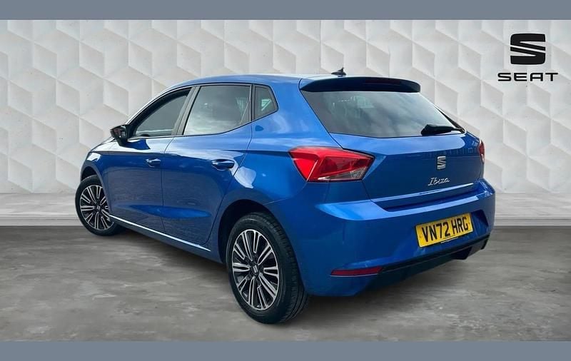 Used Seat Ibiza SE 94 HP (69 kW) 2023 Blue Hatchback