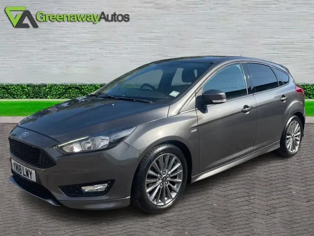 Used Ford Focus ST-Line 2018 Grey Hatchback