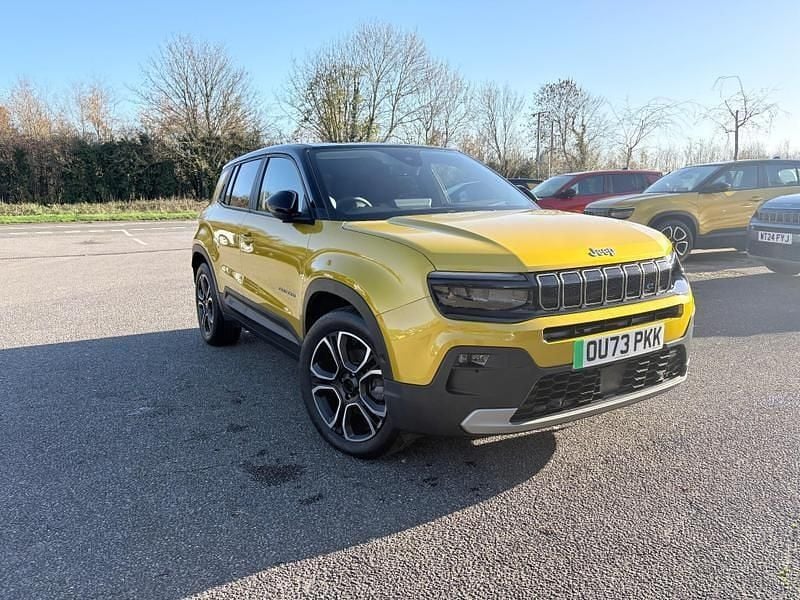 Yellow Used 2023 Jeep Avenger EV SUV | £18,990 (Fair price) - Image 1/4