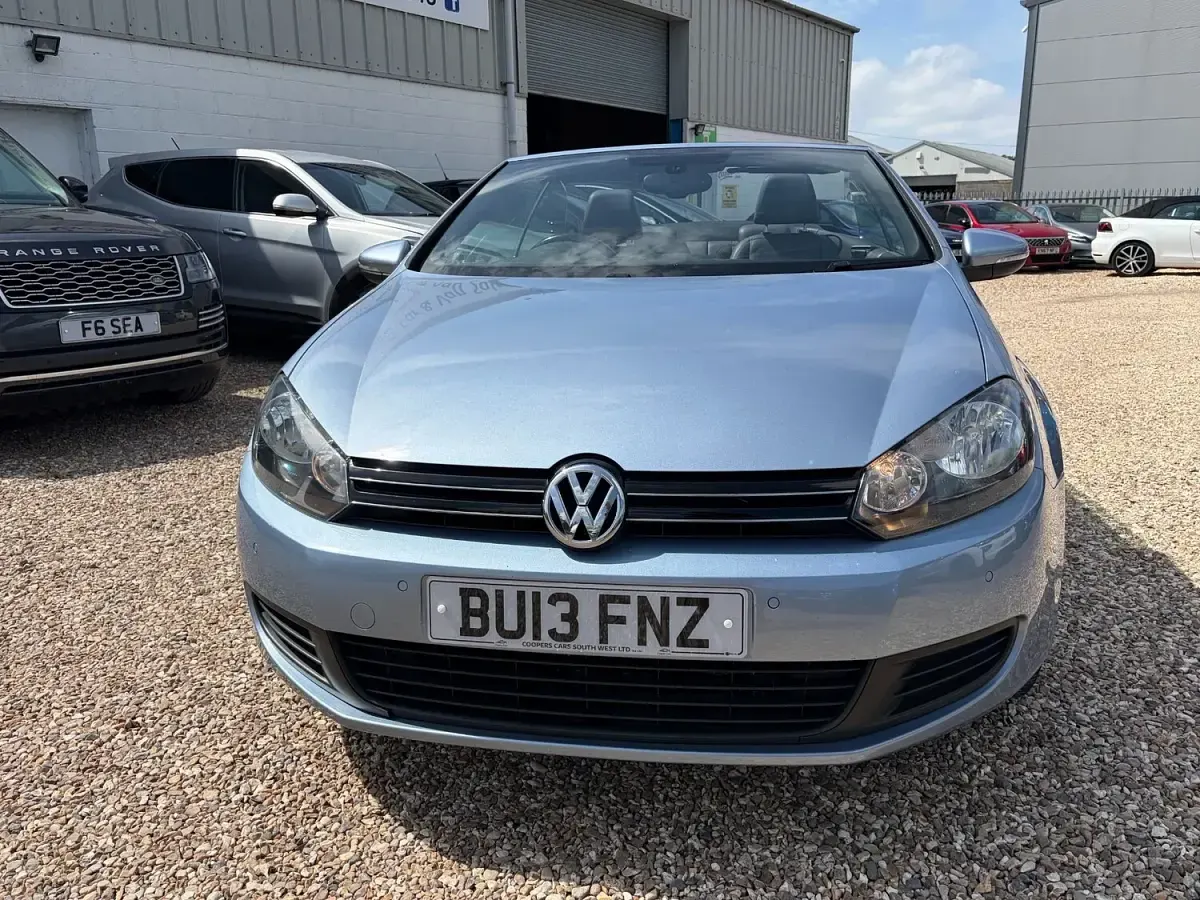 Used VW Golf Cabriolet SE 2013 Blue Cabriolet