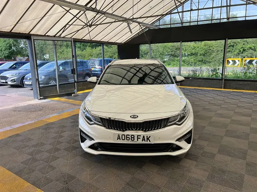Used Kia Optima 134 HP (98 kW) 2018 White Estate
