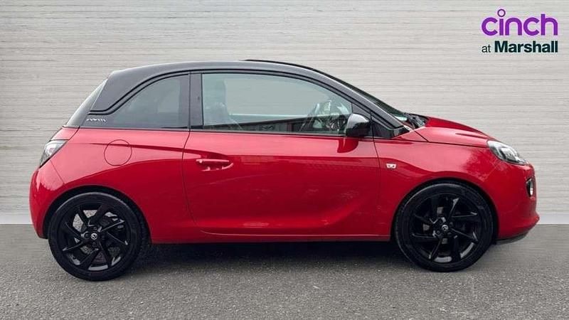 Used Vauxhall Adam 70 HP (51 kW) 2017 Red Hatchback