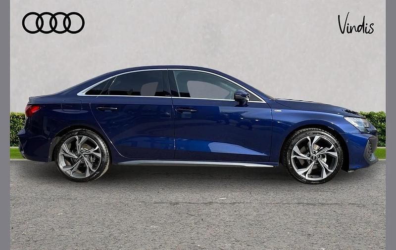 Used Audi A3 S-Line 147 HP (108 kW) 2025 Blue Sedan