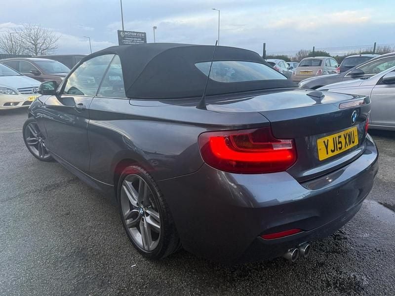 Used BMW 220 M Sport 2015 Grey Cabriolet