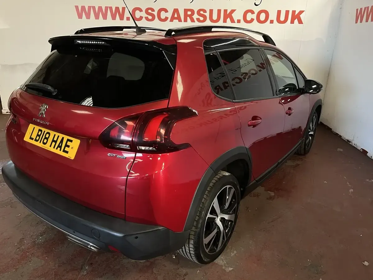 Used Peugeot 2008 GT-line 2018 Red SUV