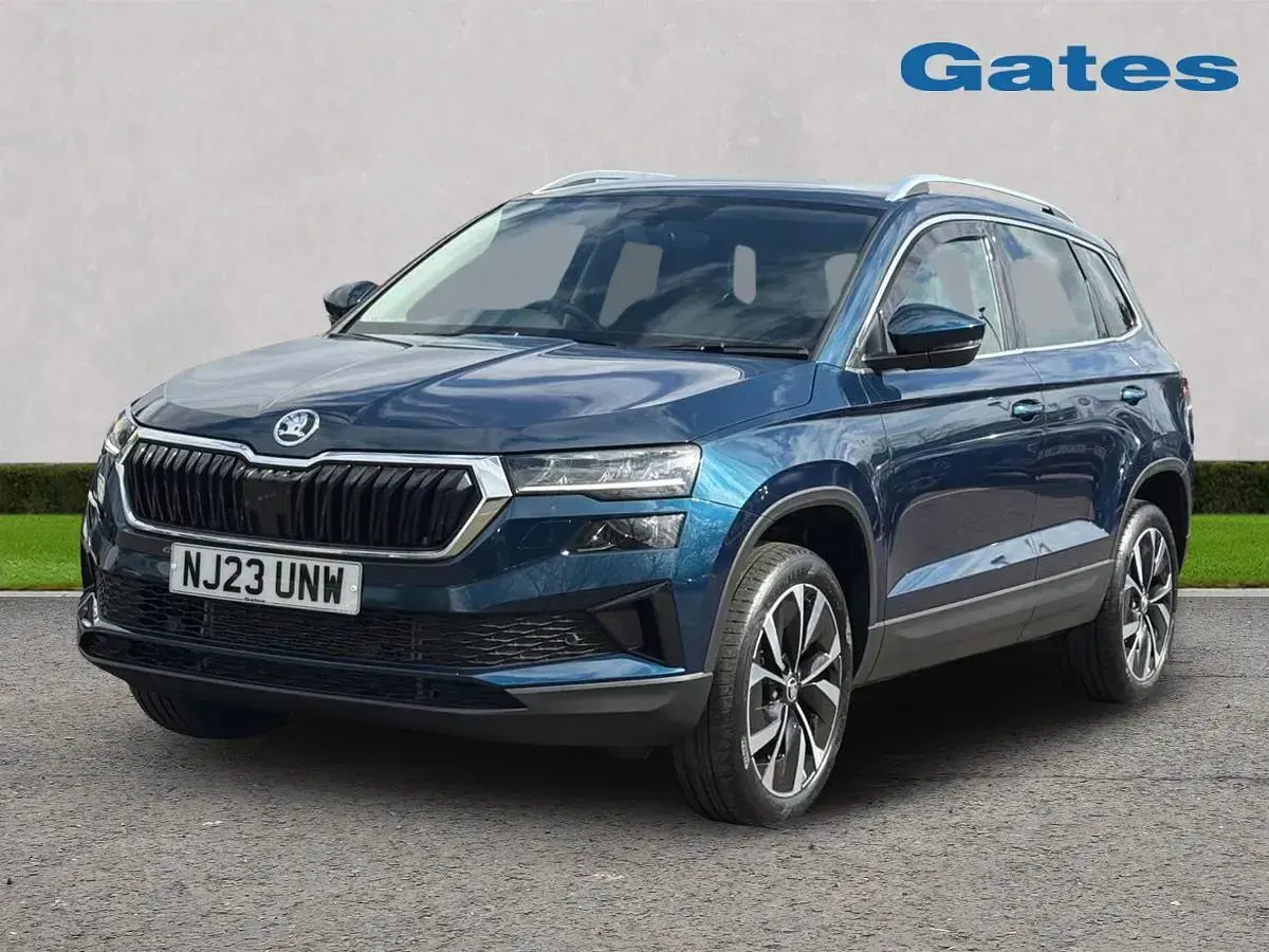 Used Skoda Karoq SE L 150 HP (110 kW) 2023 Blue SUV