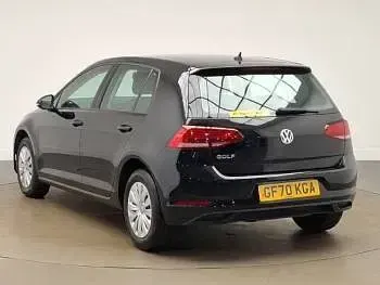 Used VW Golf VII S 115 HP (84 kW) 2020 Black Hatchback