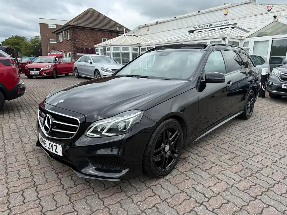 Used Mercedes E350 Premium 2016 Black Estate