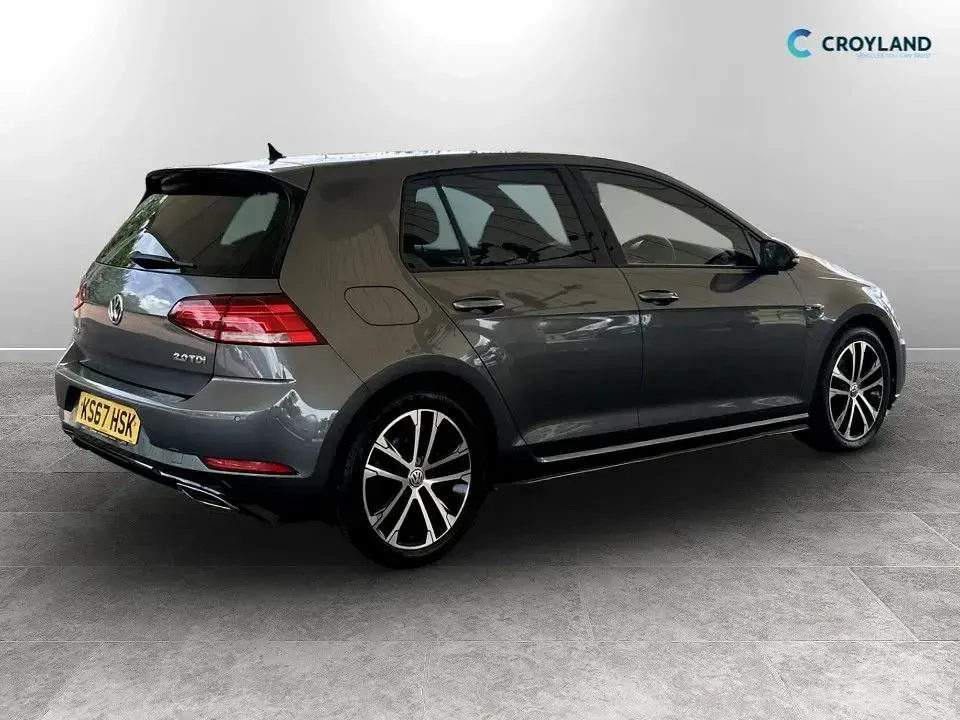 Used VW Golf VII R-line 150 HP (110 kW) 2017 Grey Hatchback