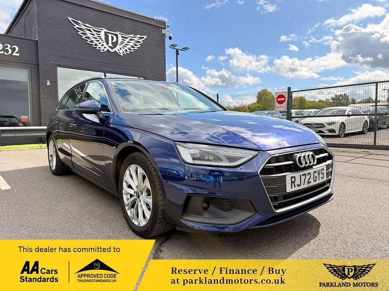 Blue Used 2022 Audi A4 Advanced Estate | £17,695 (Super price) - Image 1/4