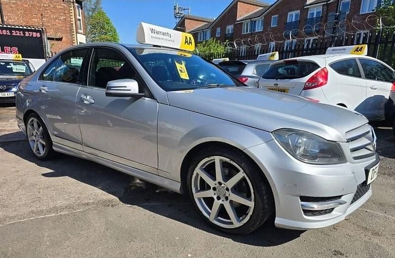 Used Mercedes C220 AMG 2012 Silver Sedan