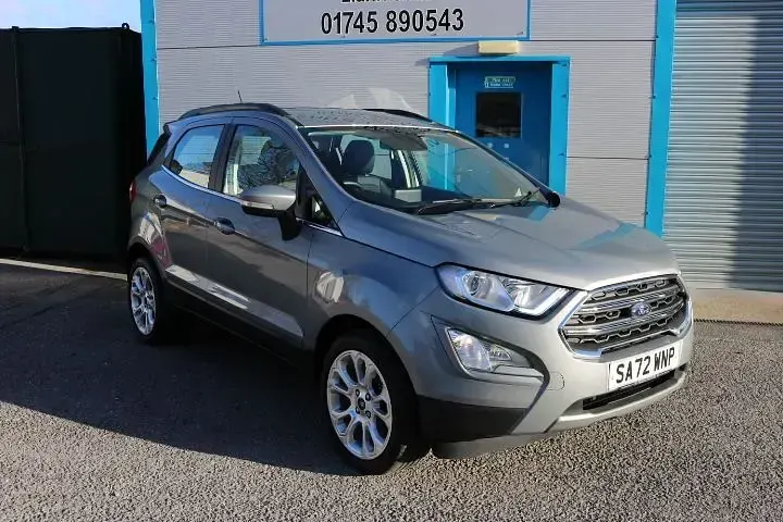 Used Ford Ecosport Titanium 125 HP (91 kW) 2022 Silver SUV
