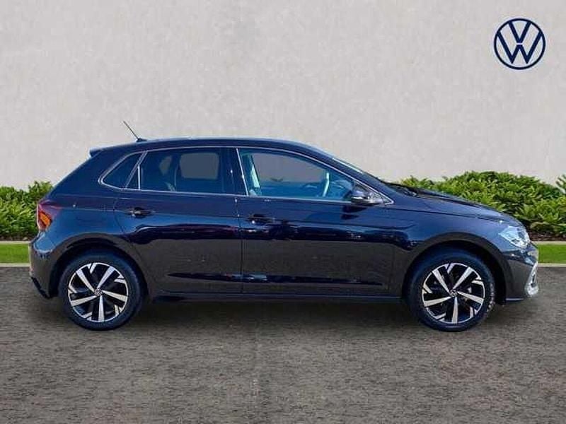 New VW Polo Match 95 HP (69 kW) 2025 Black Hatchback