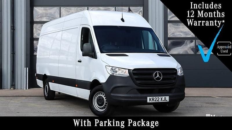 White Used 2022 Mercedes Sprinter Progressive Van | £22,950 (Fair price) - Image 1/4