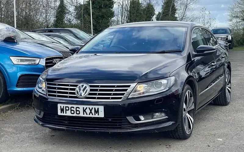 Used VW CC GT 184 HP (135 kW) 2016 Black Sedan