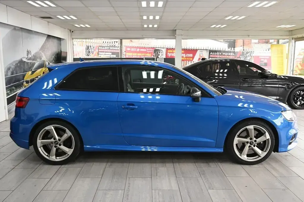 Used Audi S3 Sportback Black Edition 2017 Blue Hatchback