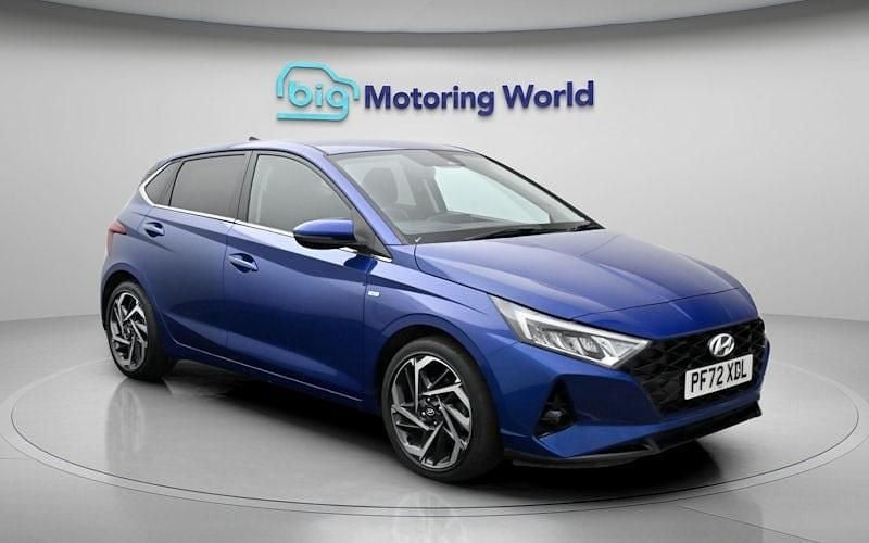 Used Hyundai i20 Premium 101 HP (74 kW) 2023 Blue Hatchback
