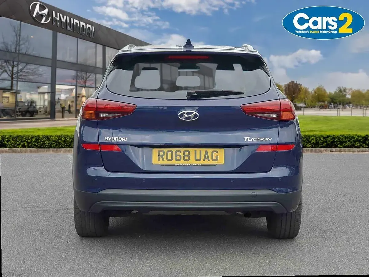 Used Hyundai Tucson Premium 129 HP (94 kW) 2018 Blue SUV