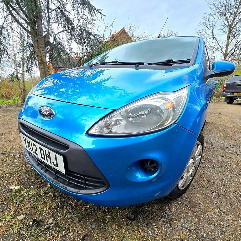 Used Ford Ka S 2012 Blue Hatchback