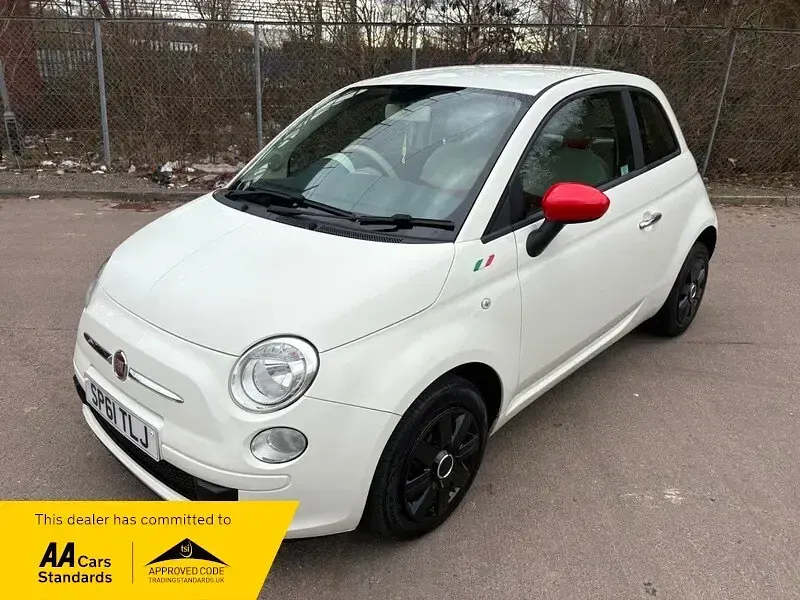 Used Fiat 500 Pop 69 HP (50 kW) 2012 White Hatchback