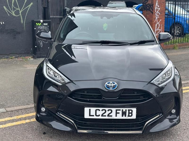 Used Toyota Yaris Hybrid 2022 Black Hatchback