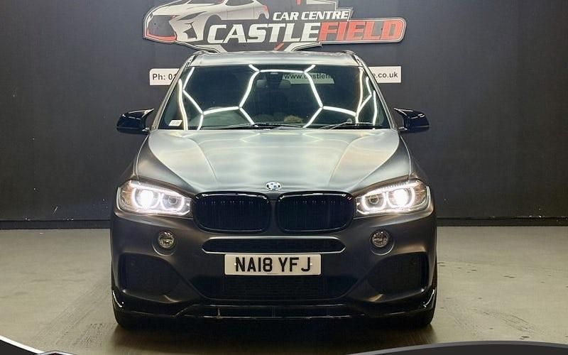 Used BMW X5 M Sport 313 HP (230 kW) 2018 Silver SUV