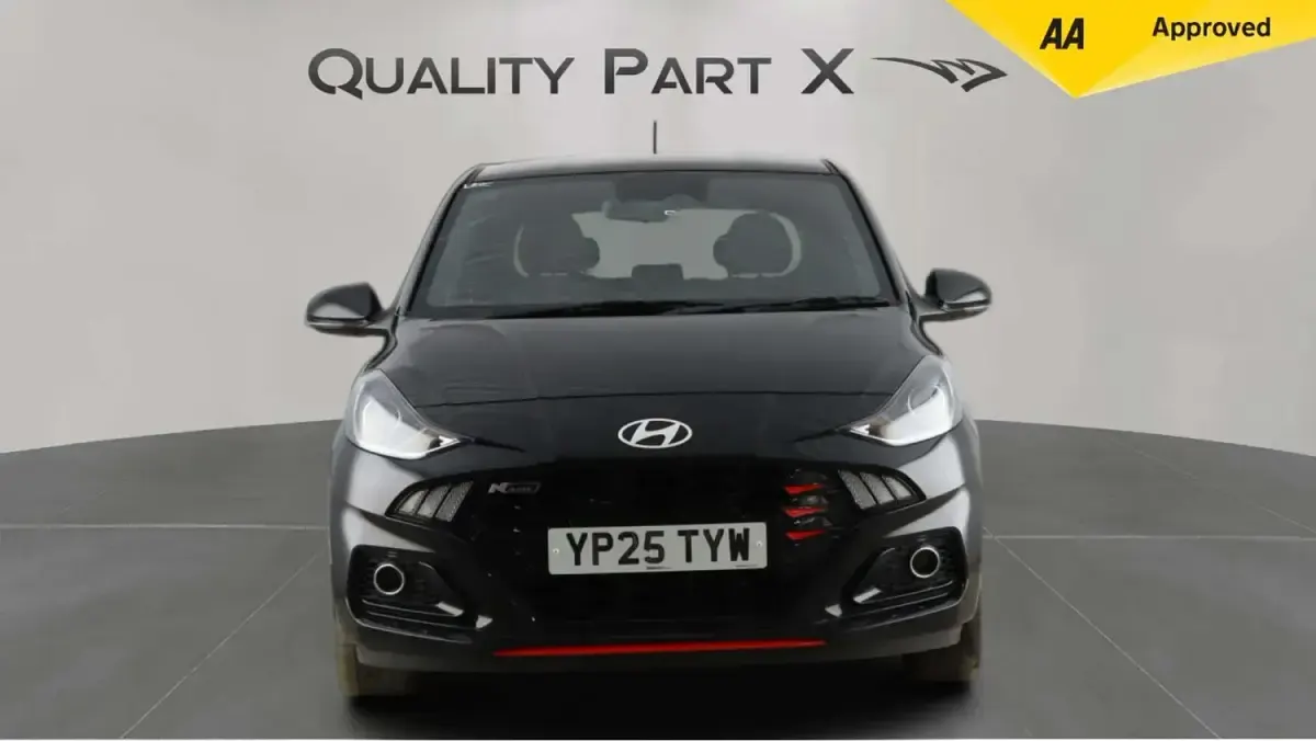 Used Hyundai i10 N Line 90 HP (66 kW) 2025 Black Hatchback