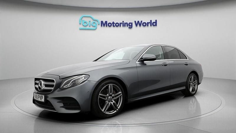 Used Mercedes E220 AMG line 2018 Grey Sedan