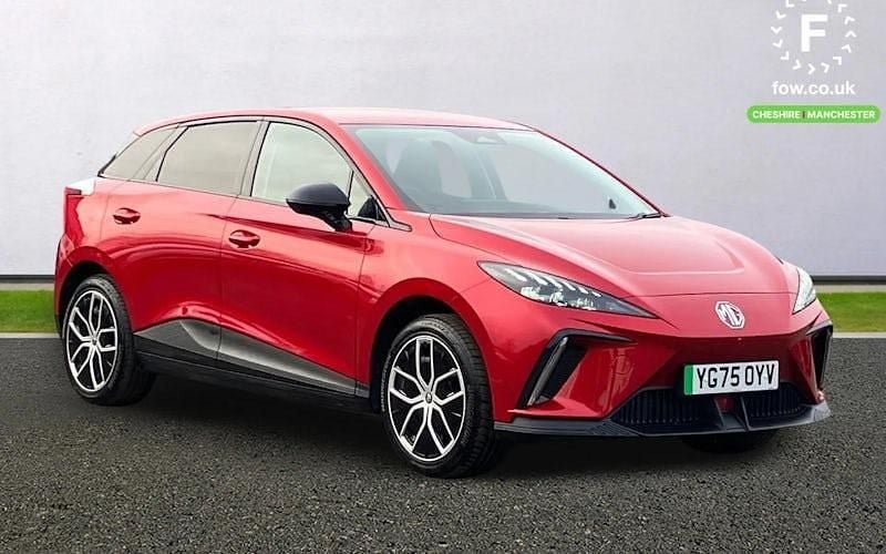 Used MG MG4 EV Trophy 150 kW (204 HP) 2025 Red Hatchback