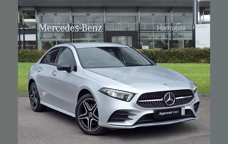 Silver Used 2022 Mercedes A250 AMG Line Premium Sedan | £20,500 (Fair price) - Image 1/4