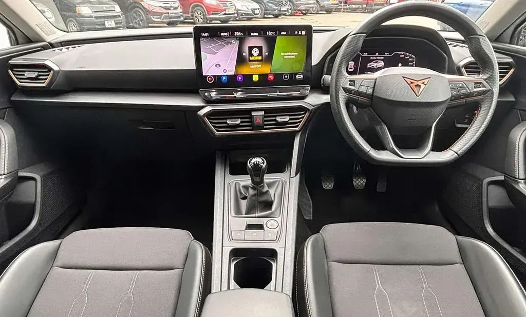 Used Cupra Leon 150 HP (110 kW) 2024 Whiote Hatchback