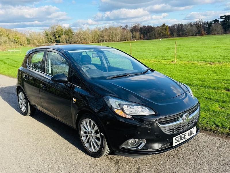 Used Vauxhall Corsa 75 HP (55 kW) 2016 Black Hatchback