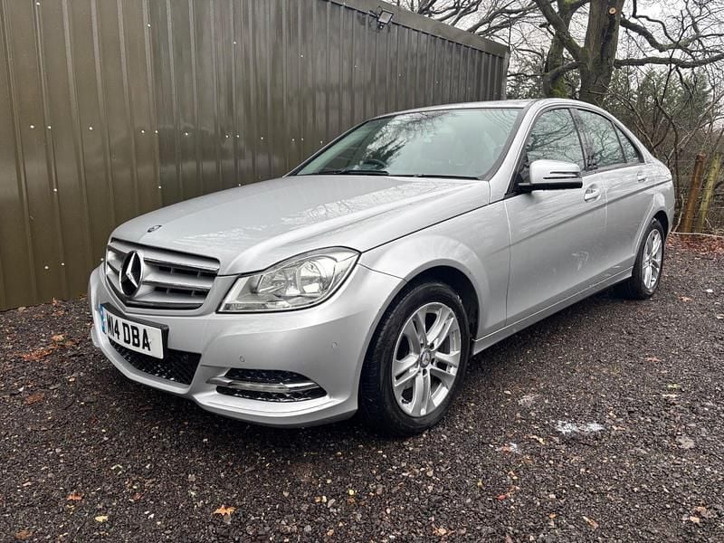 Silver Used 2013 Mercedes C200 Executive Sedan | £6,995 (Fair price) - Image 1/4