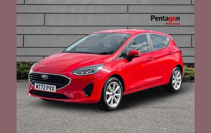 Usado Ford Fiesta Trend 99 HP (72 kW) 2023 Vermelho Citadino