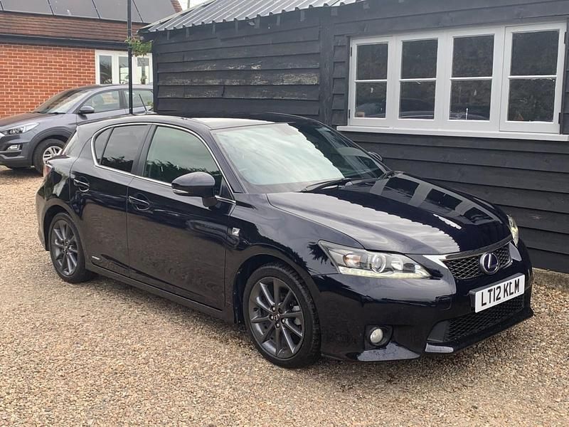 Used Lexus CT200h Sport Line 2012 Black Hatchback