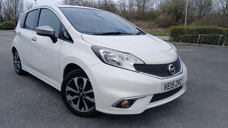 Used Nissan Note N-TEC 2015 White Hatchback
