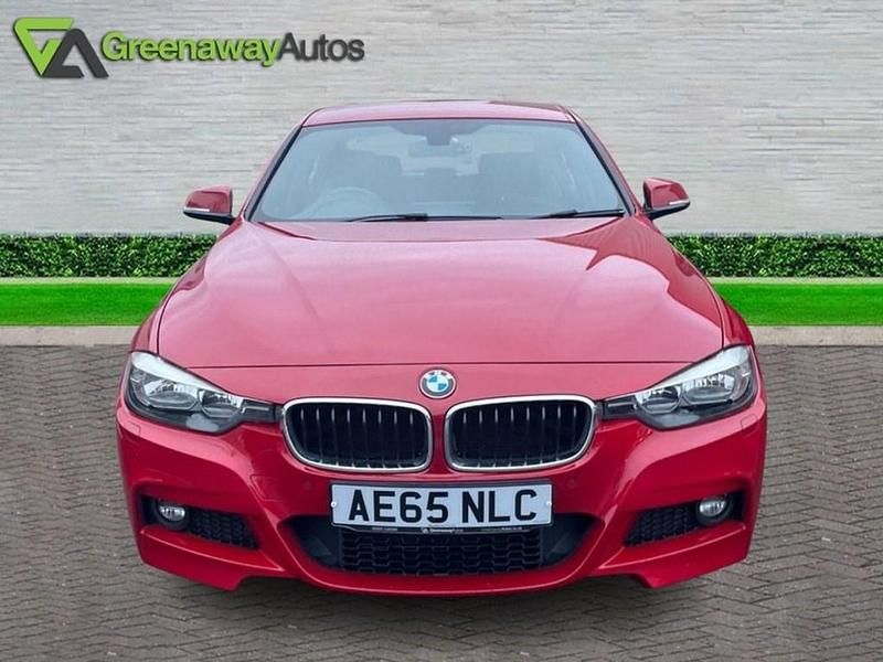 Used BMW 330 M Sport 252 HP (185 kW) 2015 Red Sedan