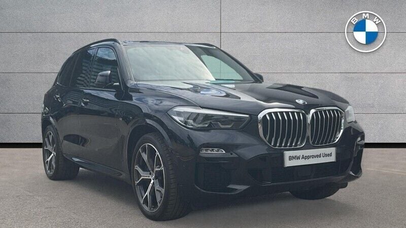 Black Used 2019 BMW X5 M Sport SUV | £34,985 (Good price) - Image 1/4